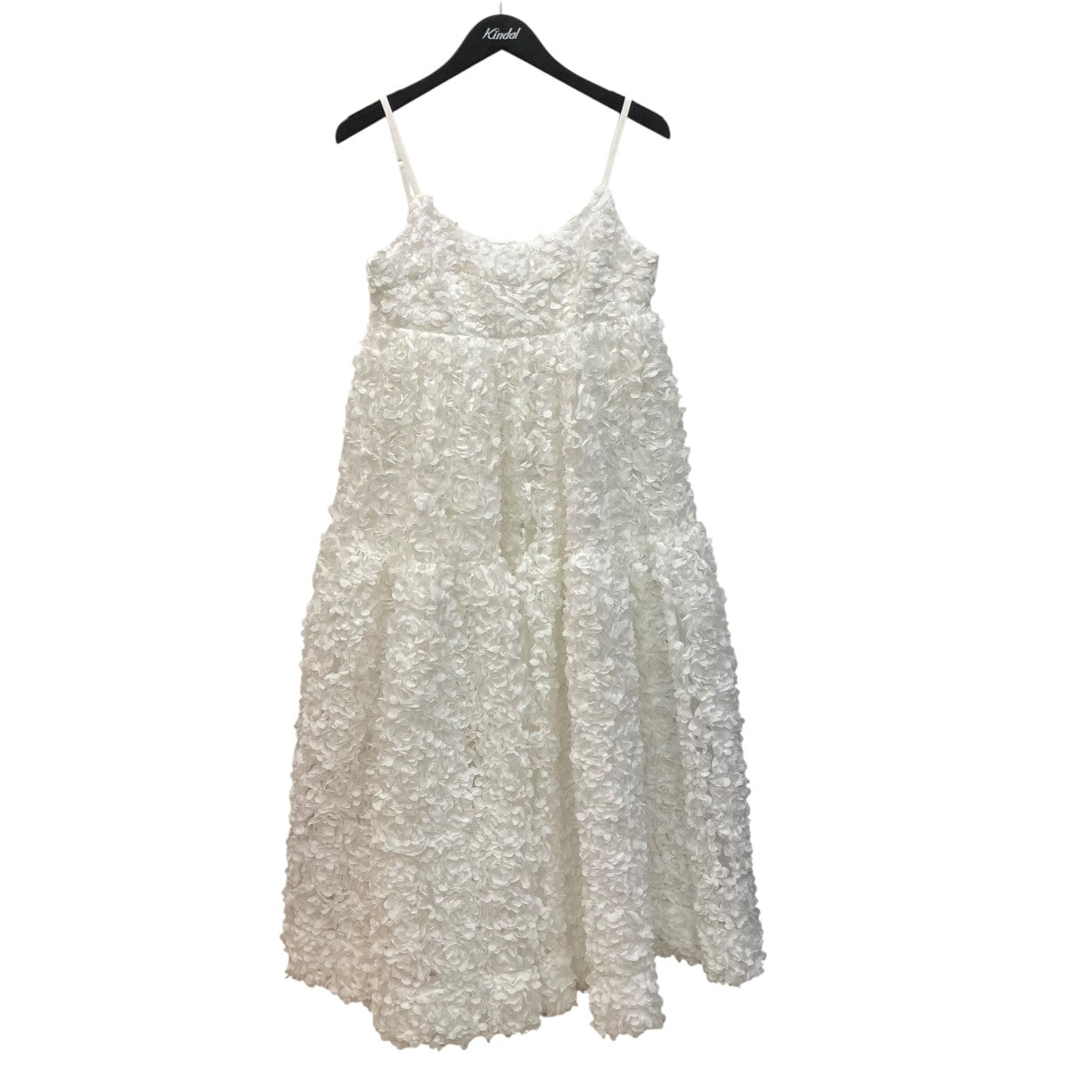 POPPY Flower garden tiered camisole dressキャミワンピースAGWT2501 古着・中古-1枚目のアイテム画像