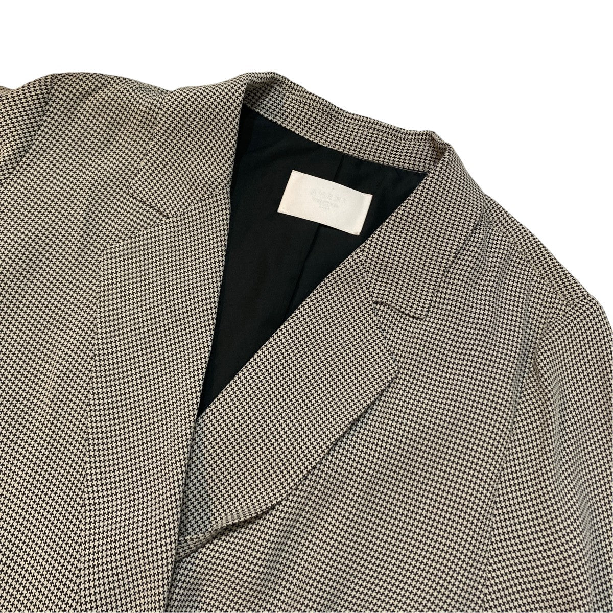 MEDI HOUNDSTOOTH JACQUARD JACKET千鳥格子柄ジャケット02310620400