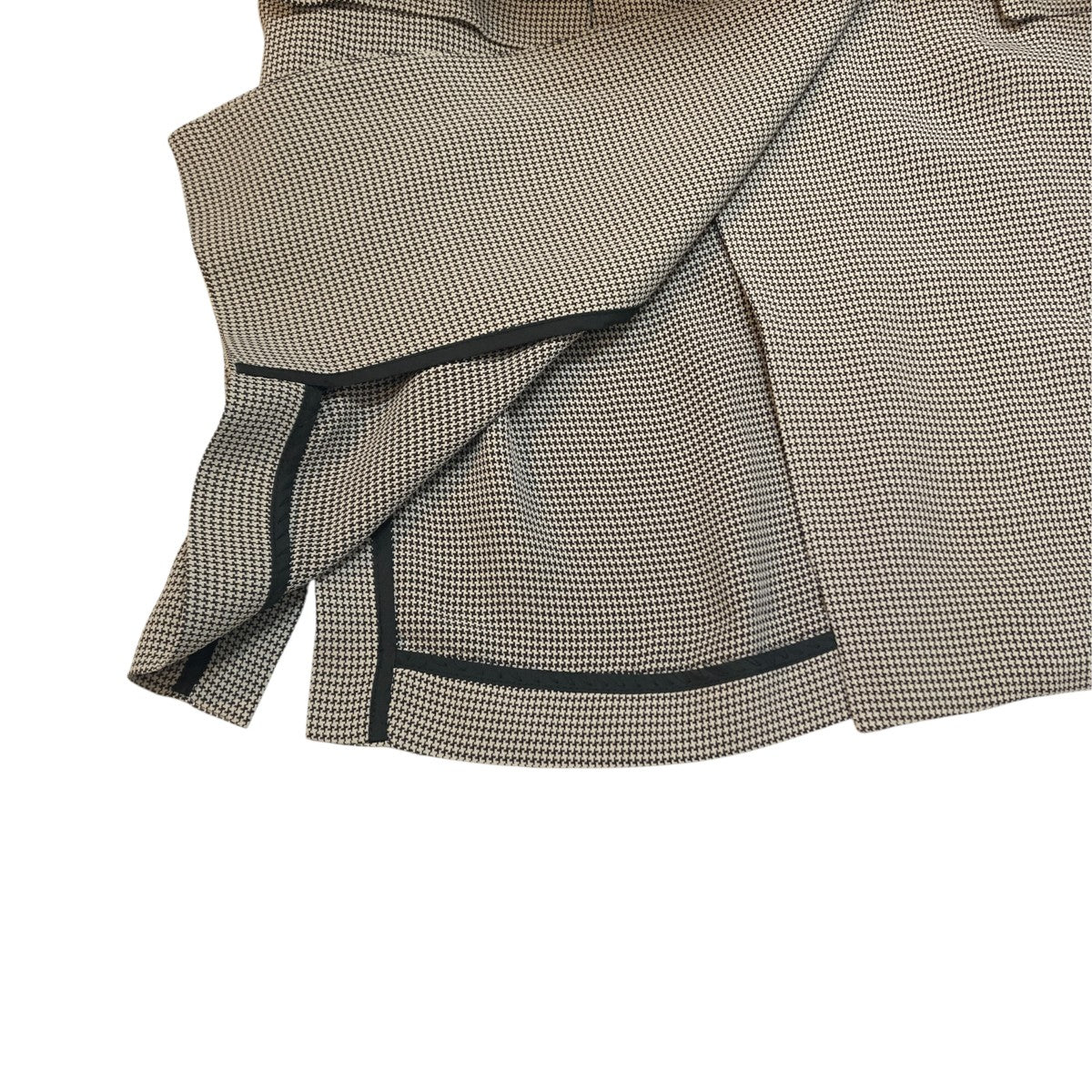 MEDI HOUNDSTOOTH JACQUARD JACKET千鳥格子柄ジャケット02310620400