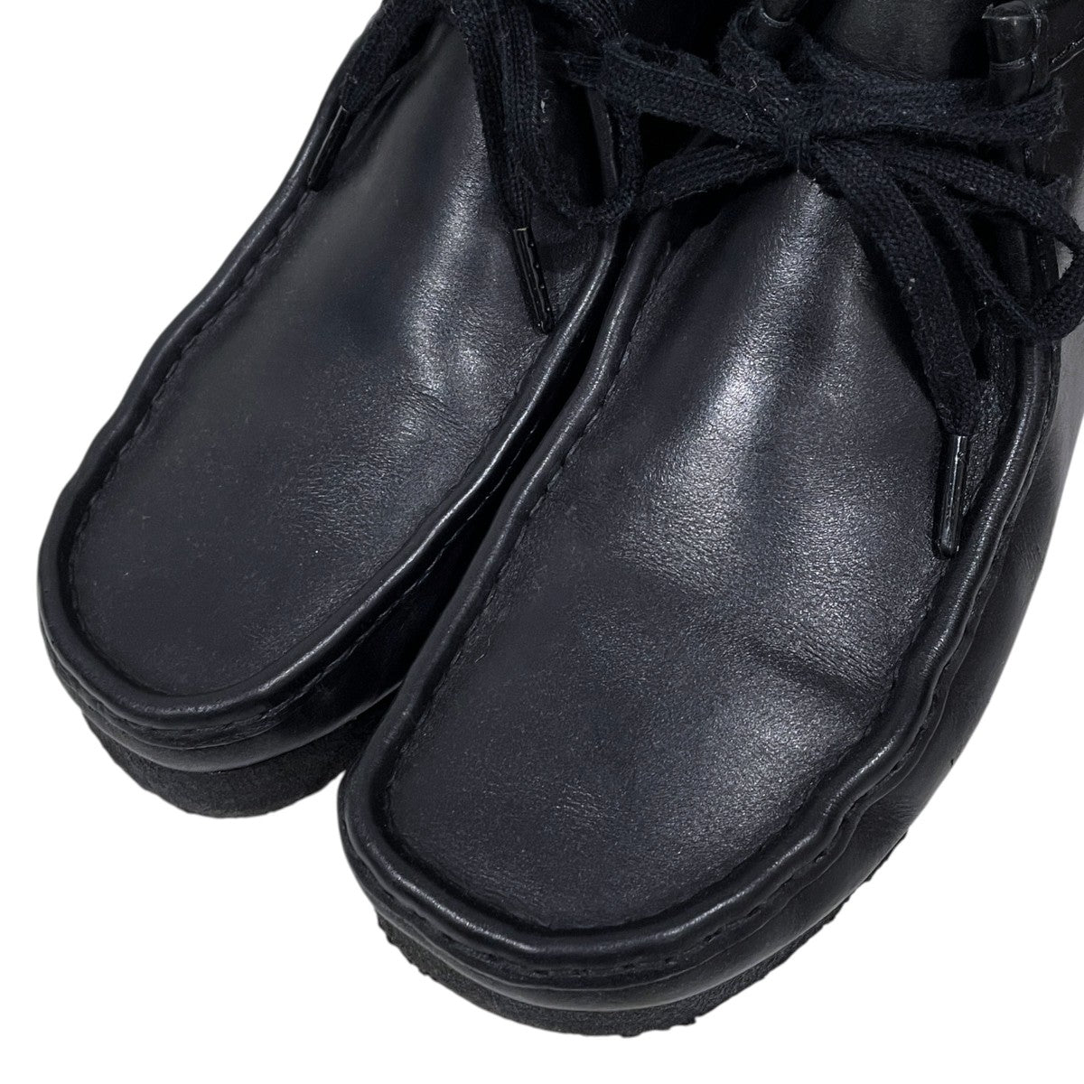 レザーブーツ Wallabee Boot  Black Leather ワラビーブーツ ブラックレザー 26155512