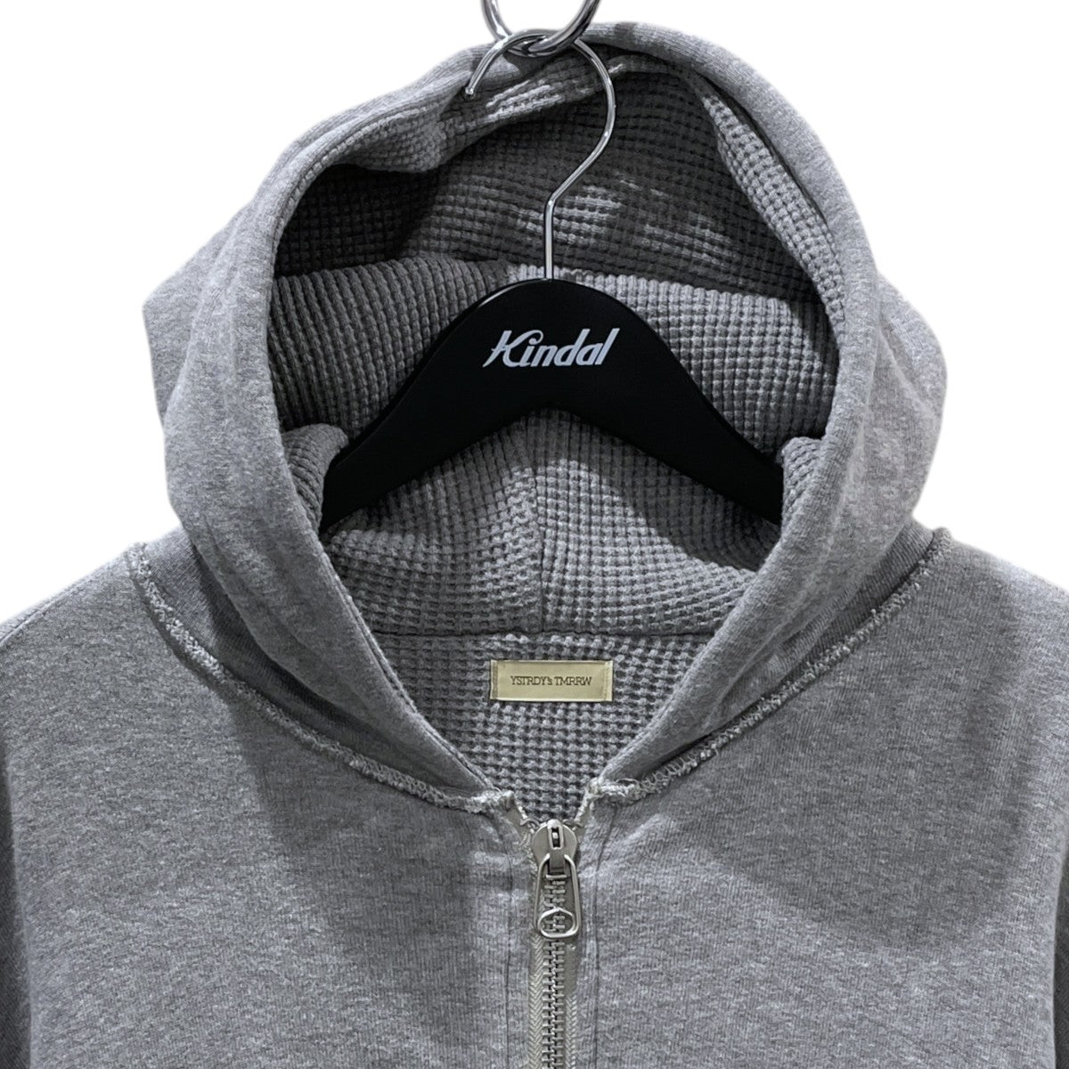 20AW 裏地ワッフル ドロップショルダー ジップアップパーカー ZIP BAGGY PARKA ジップ バギー パーカー YT-C0701