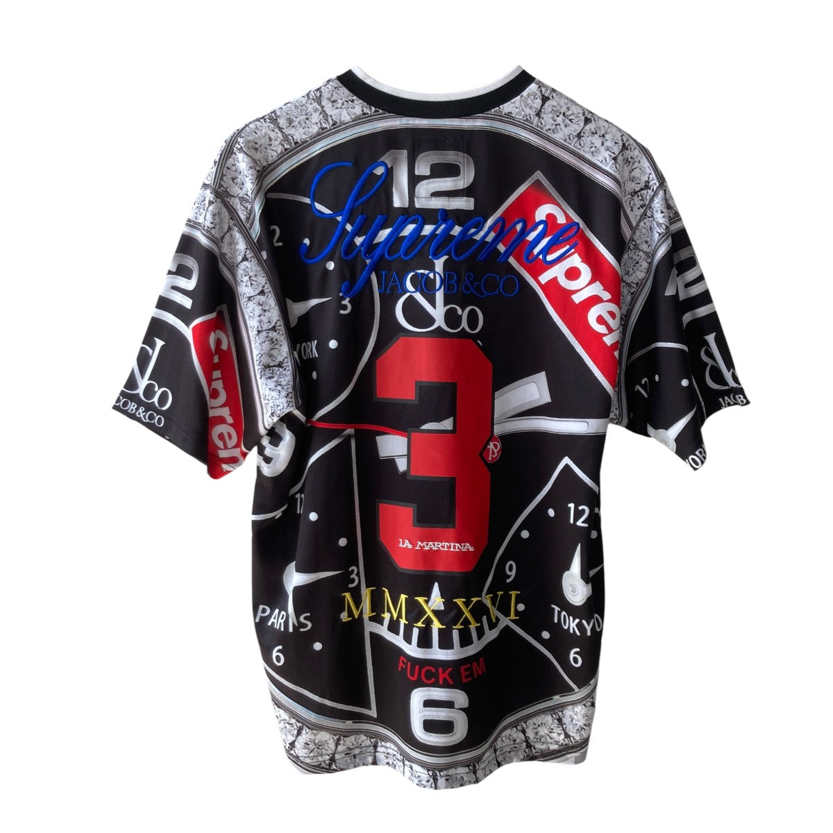 26SSLa Martina Soccer Jersey半袖カットソー