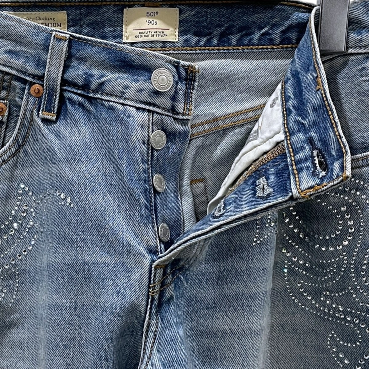 ラインストーンデニムパンツ 501 ’90s Jean A1959-0112