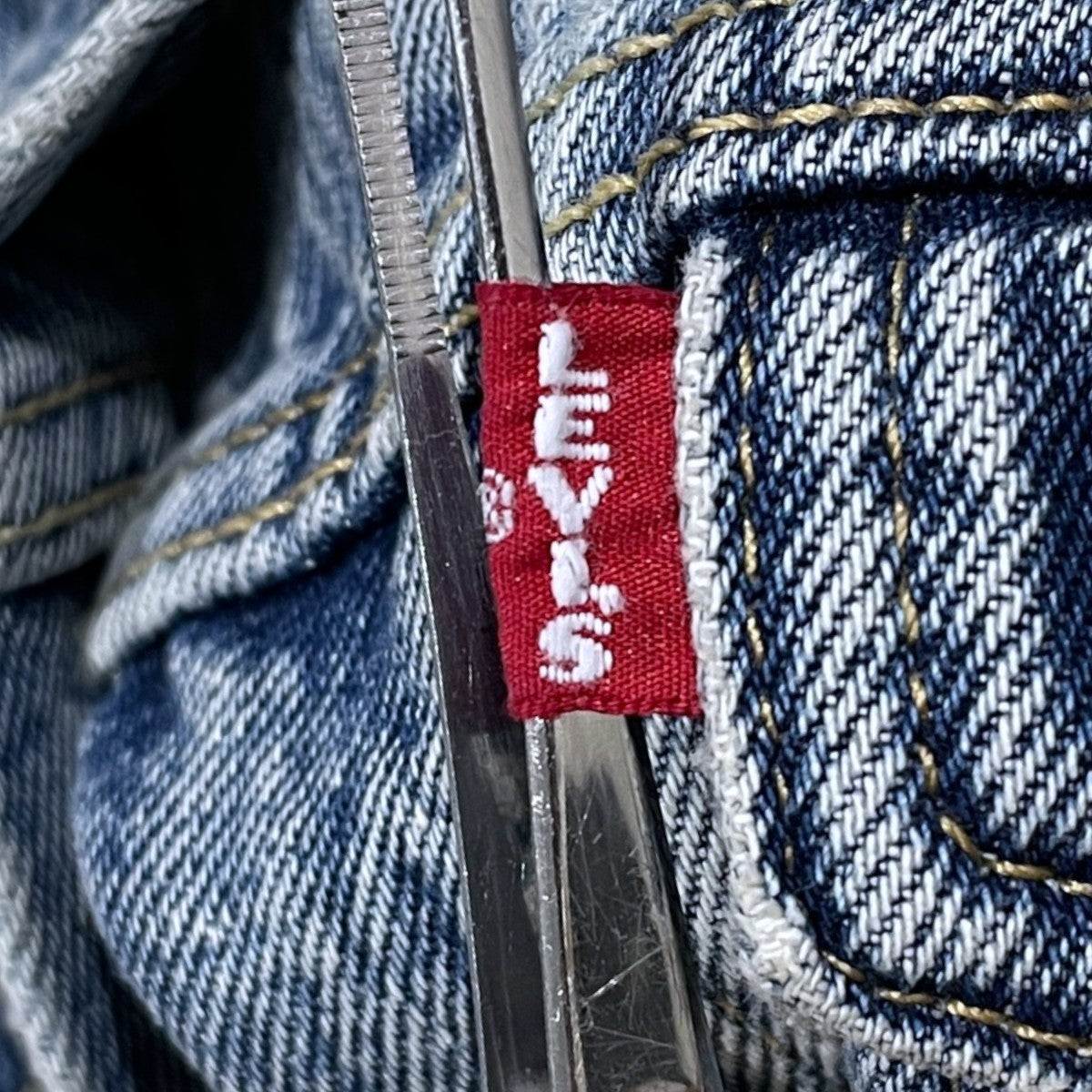 ラインストーンデニムジャケット Shrunken ’90s Trucker Jacket シュルンケン ナインティーズ トラッカージャケット A9456-0005