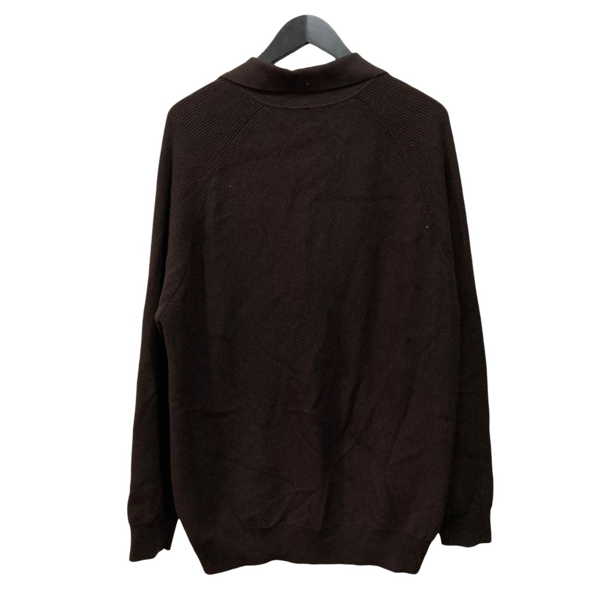 コットンカシミヤ ポロスキッパーニットポロシャツ59025402007