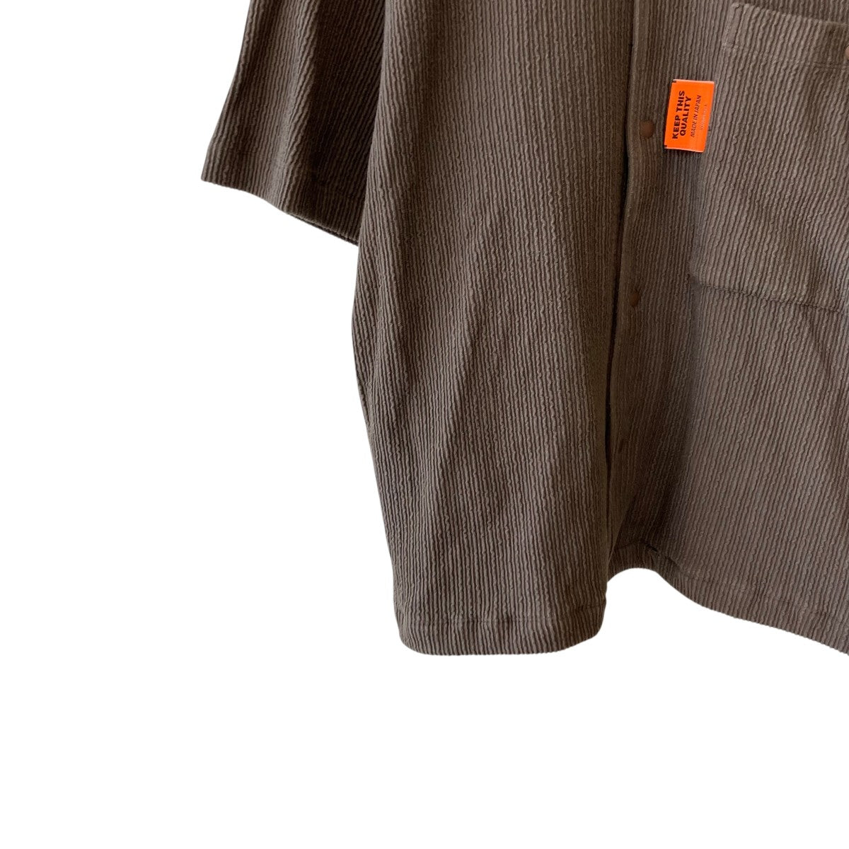 FRILL STRIPES S S SHIRT半袖シャツ025105120