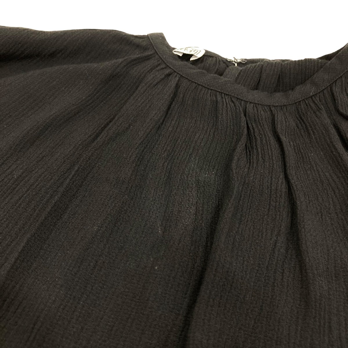 gathered neck blouse長袖ブラウス234WRTWTP006FB0013