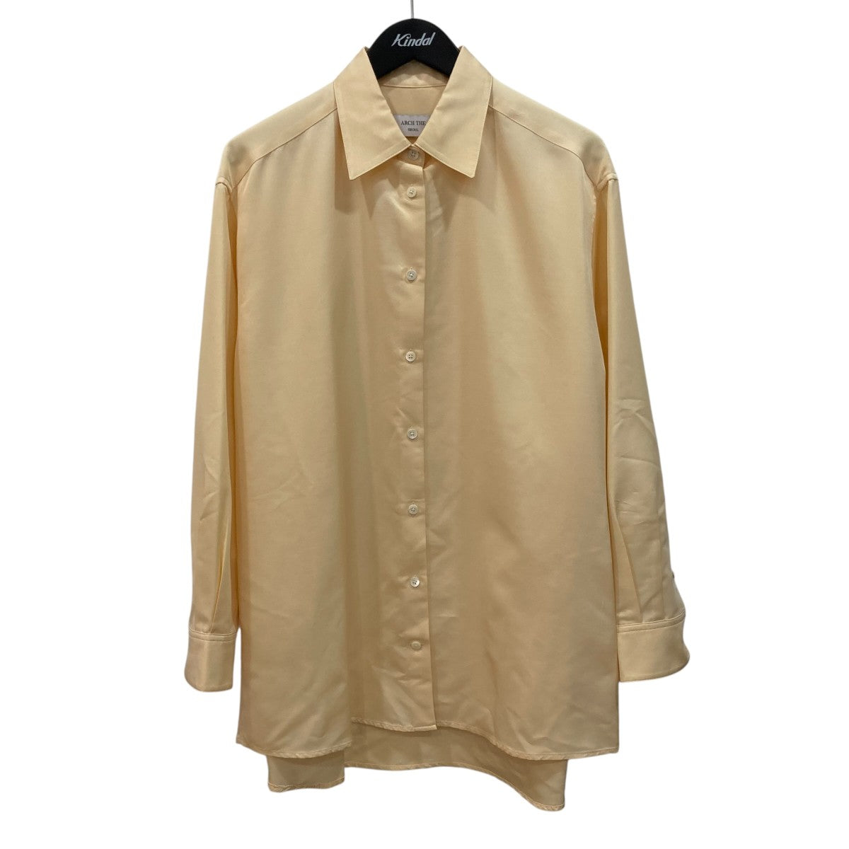 WOOL SILK SHIRT長袖シャツ