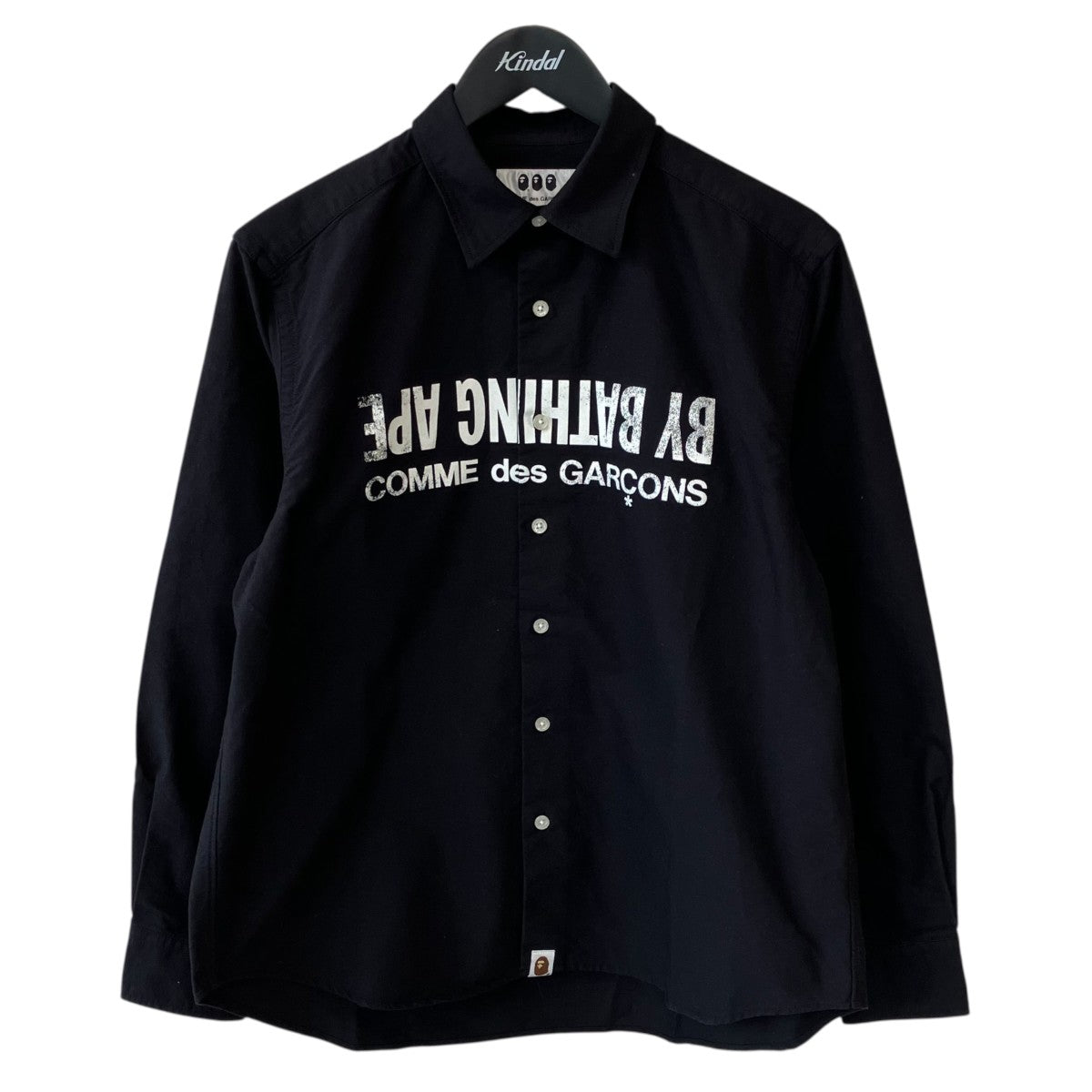 A BATHING APE 26SSCOMME des GARCONS OXFORD SHIRTシャツ001SHM231901C 古着・中古-1枚目のアイテム画像