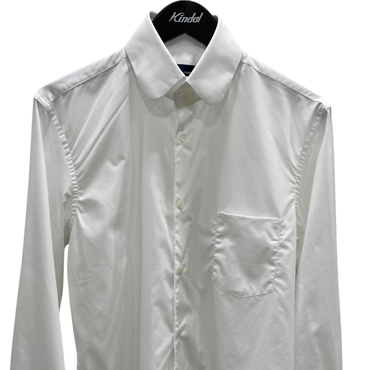 COMME des GARCONS 26SSラウンドカラーシャツKZB012 古着・中古-2枚目のアイテム画像