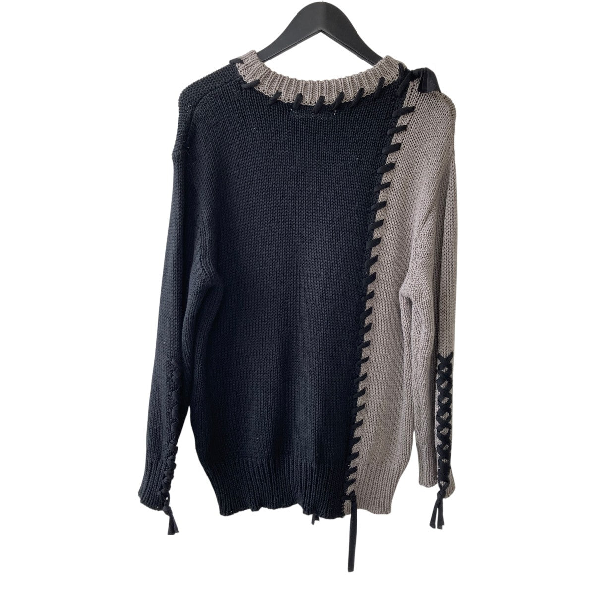 BRANKET STITCH COTTON KNITニットセーターDC-SS23-KN-04
