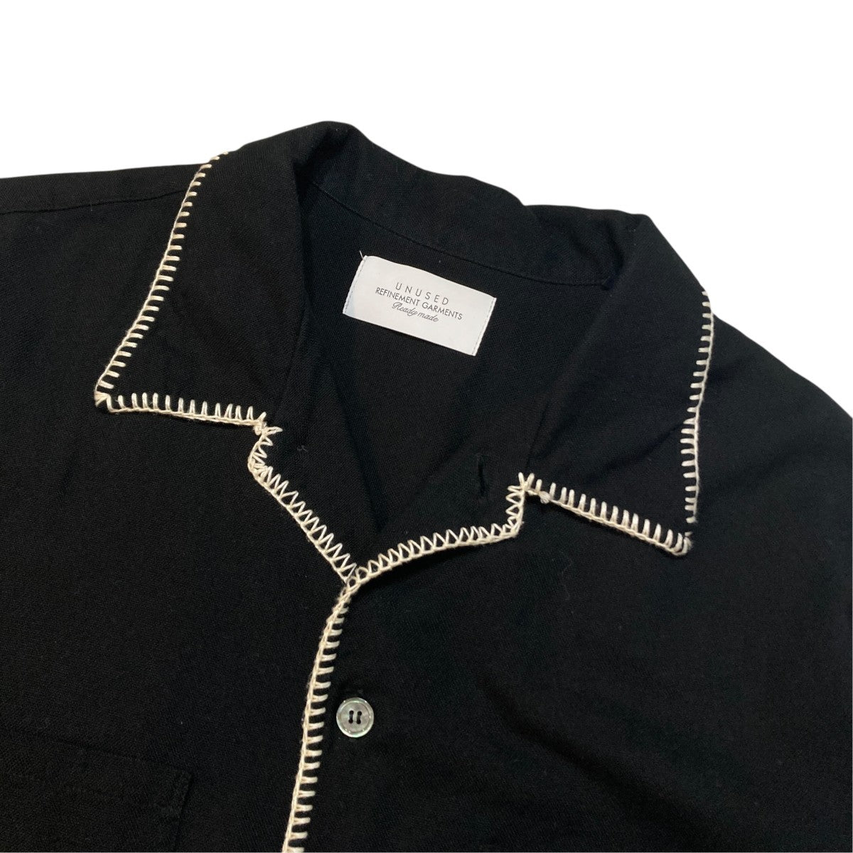 sleeve open collar shirt半袖シャツUS2332