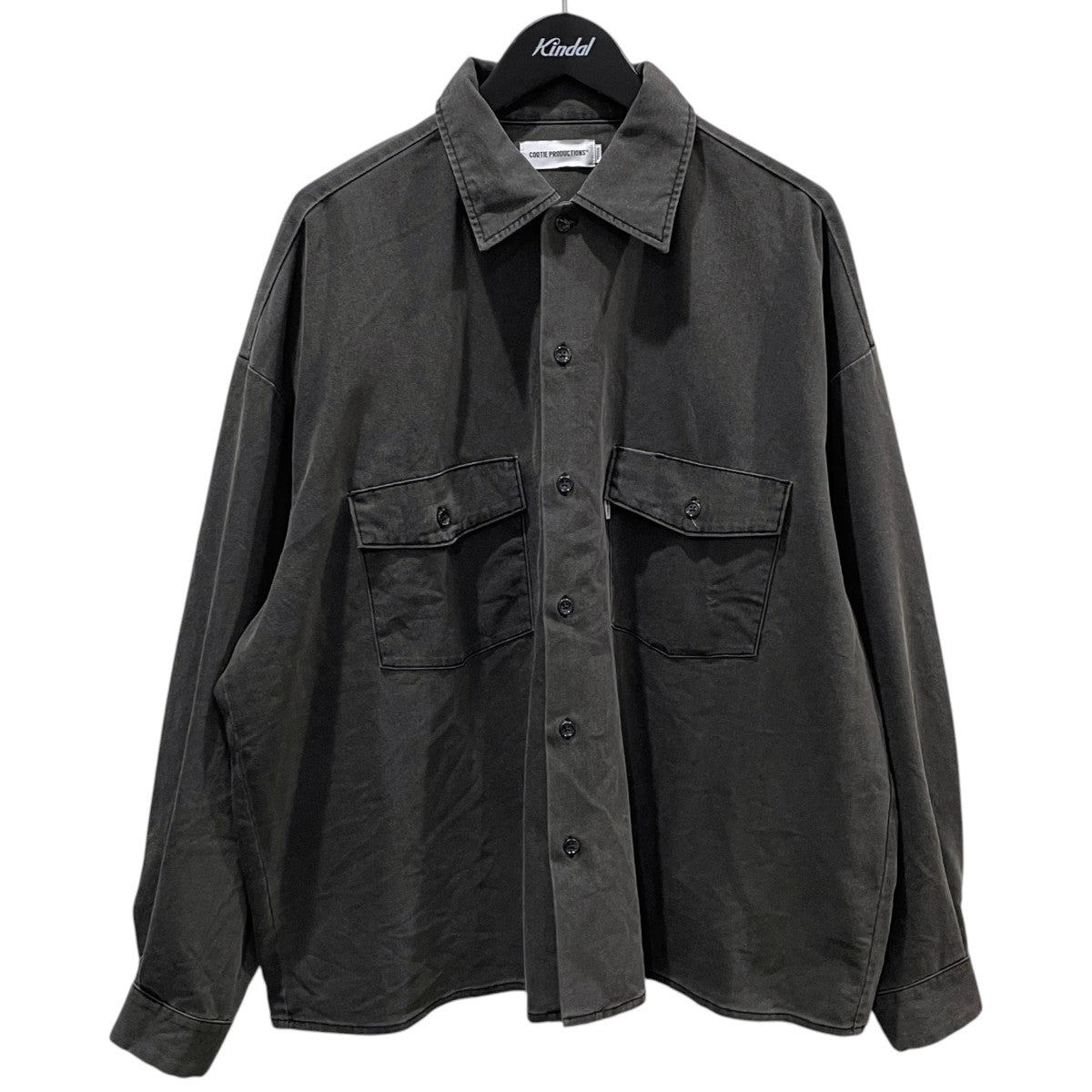 26SS 長袖シャツ Pigment Coating T／R Twill L／S Work Shirt ピグメント コーティング TRツイル ロングスリーブ ワークシャツ CTE-26S403
