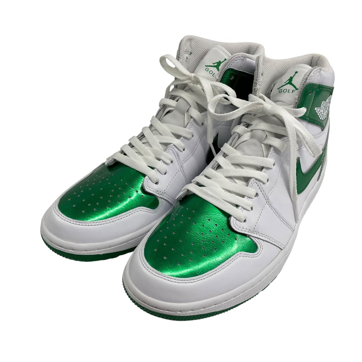 NIKE AIR JORDAN 1 HIGH GOLFハイカットスニーカーDQ0660 130 古着・中古-1枚目のアイテム画像