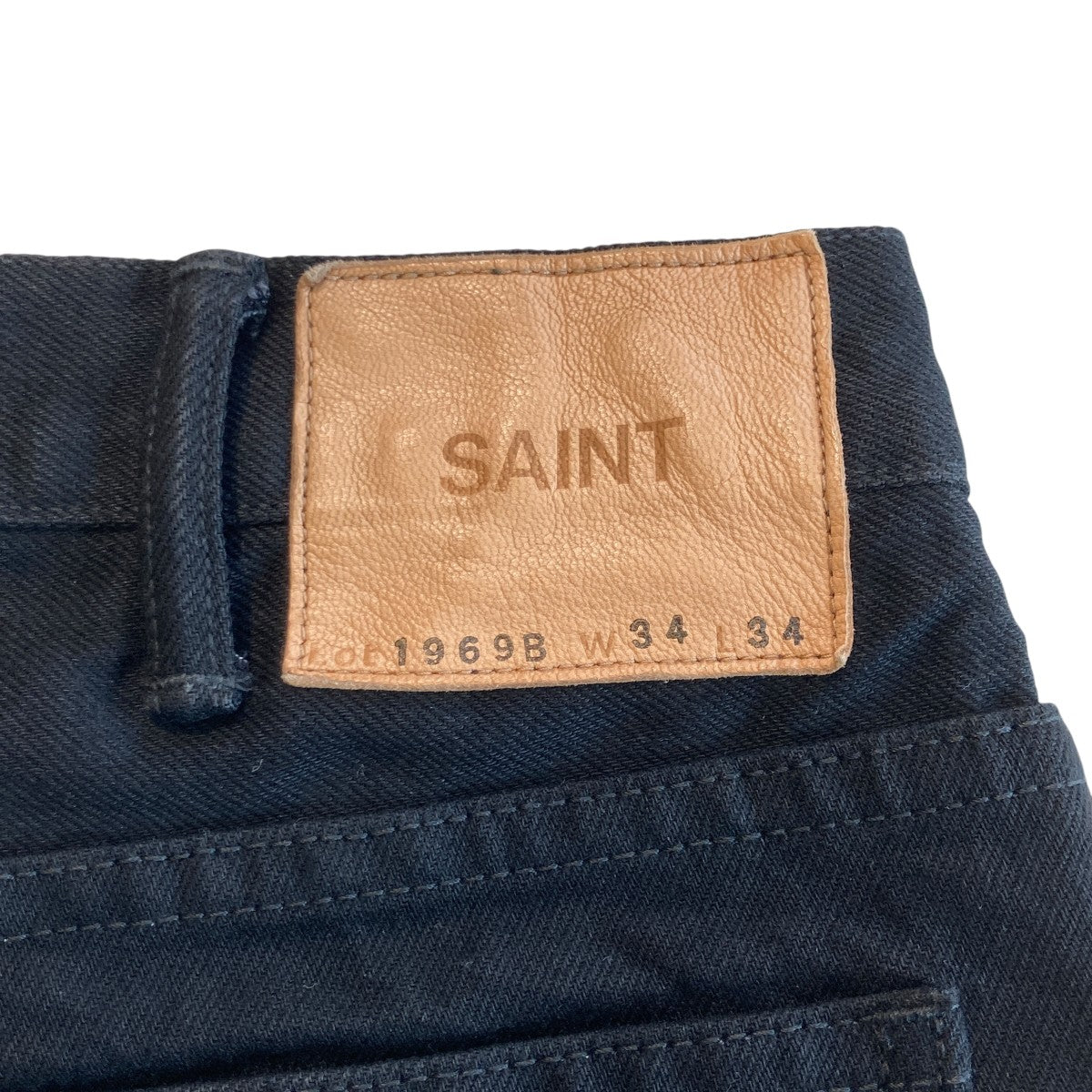 26SSBLACK DENIM PANTS FLAREデニムパンツSM-MK8-0000-078