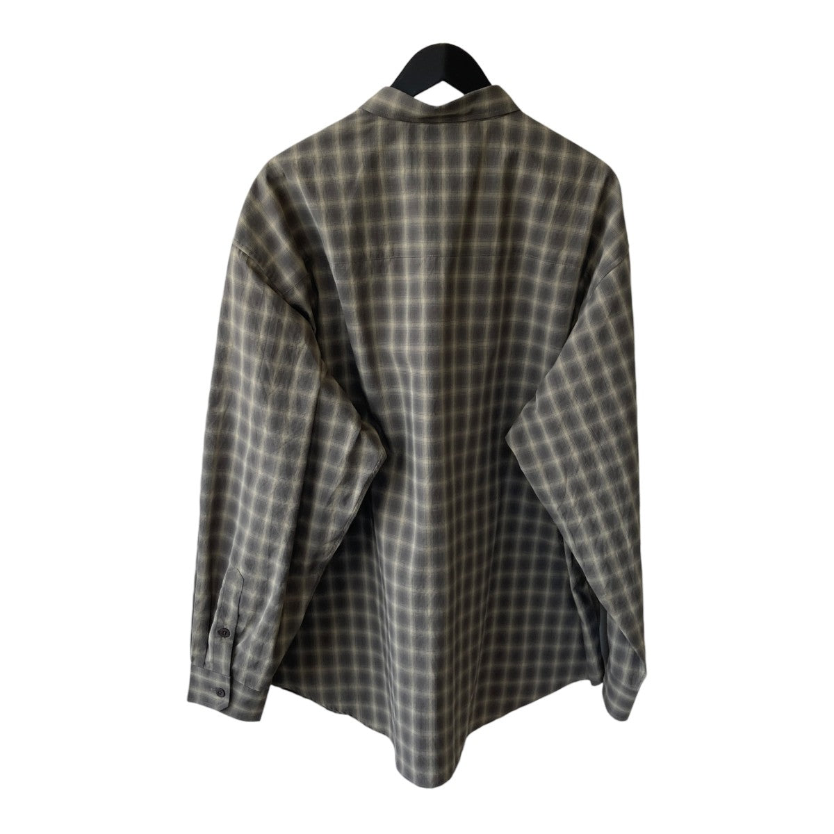 26SSTXT 01   LS   POLY． BROADCLOTH． TEXTILE． OFチェック長袖シャツ261TQDT-SHM01