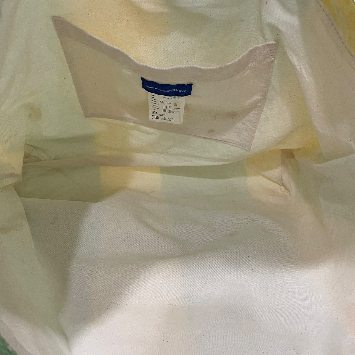 COMME des GARCONS SHIRT トートバッグS26610 古着・中古-6枚目のアイテム画像