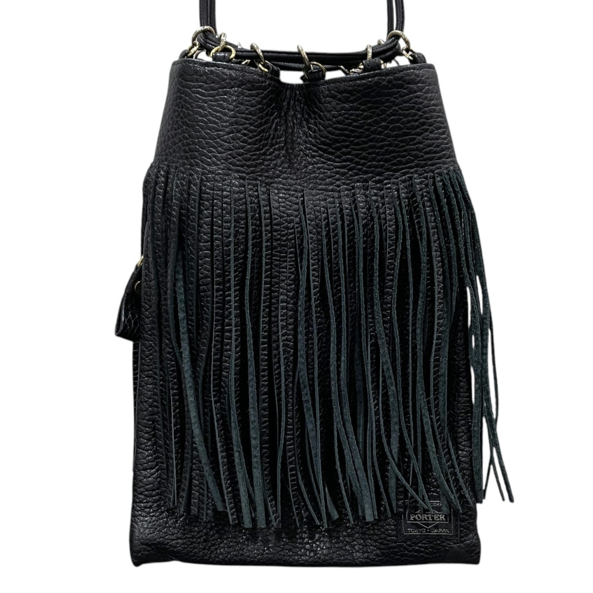 レザーポーチ FRINGE POUCH フリンジポーチ