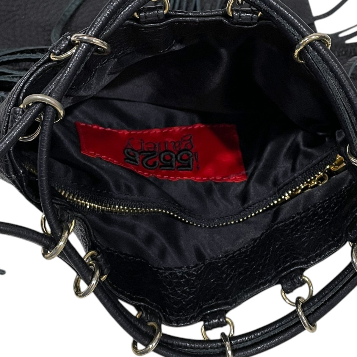 レザーポーチ FRINGE POUCH フリンジポーチ