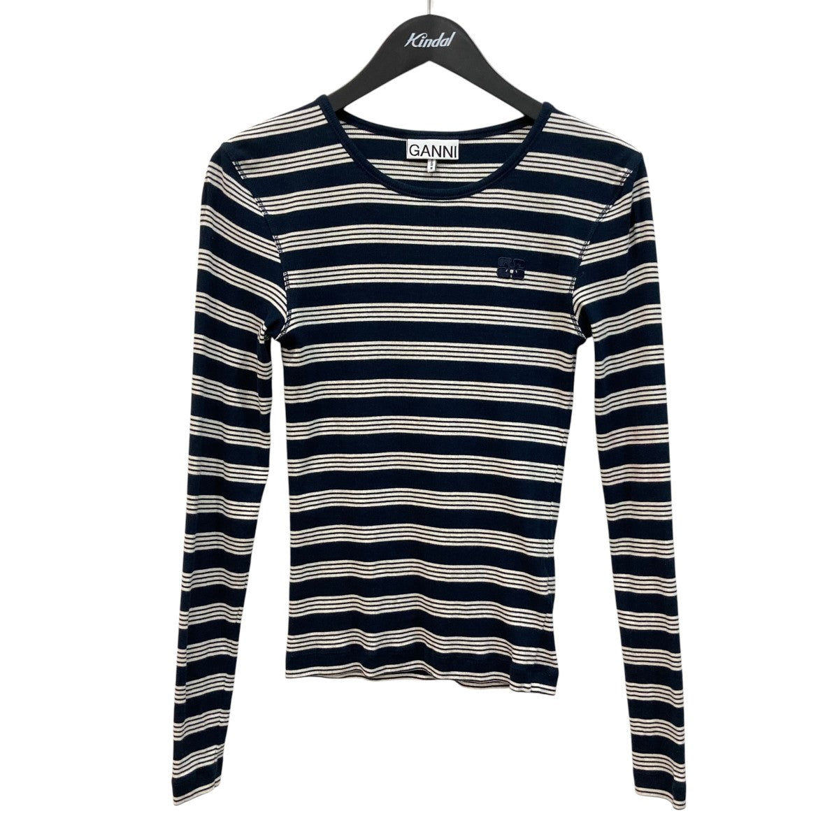 26SSSoft Cotton Stripe Rib Longsleeve長袖カットソーA1050066