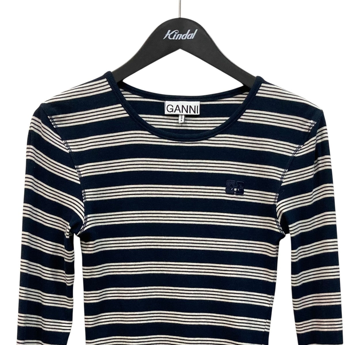 26SSSoft Cotton Stripe Rib Longsleeve長袖カットソーA1050066