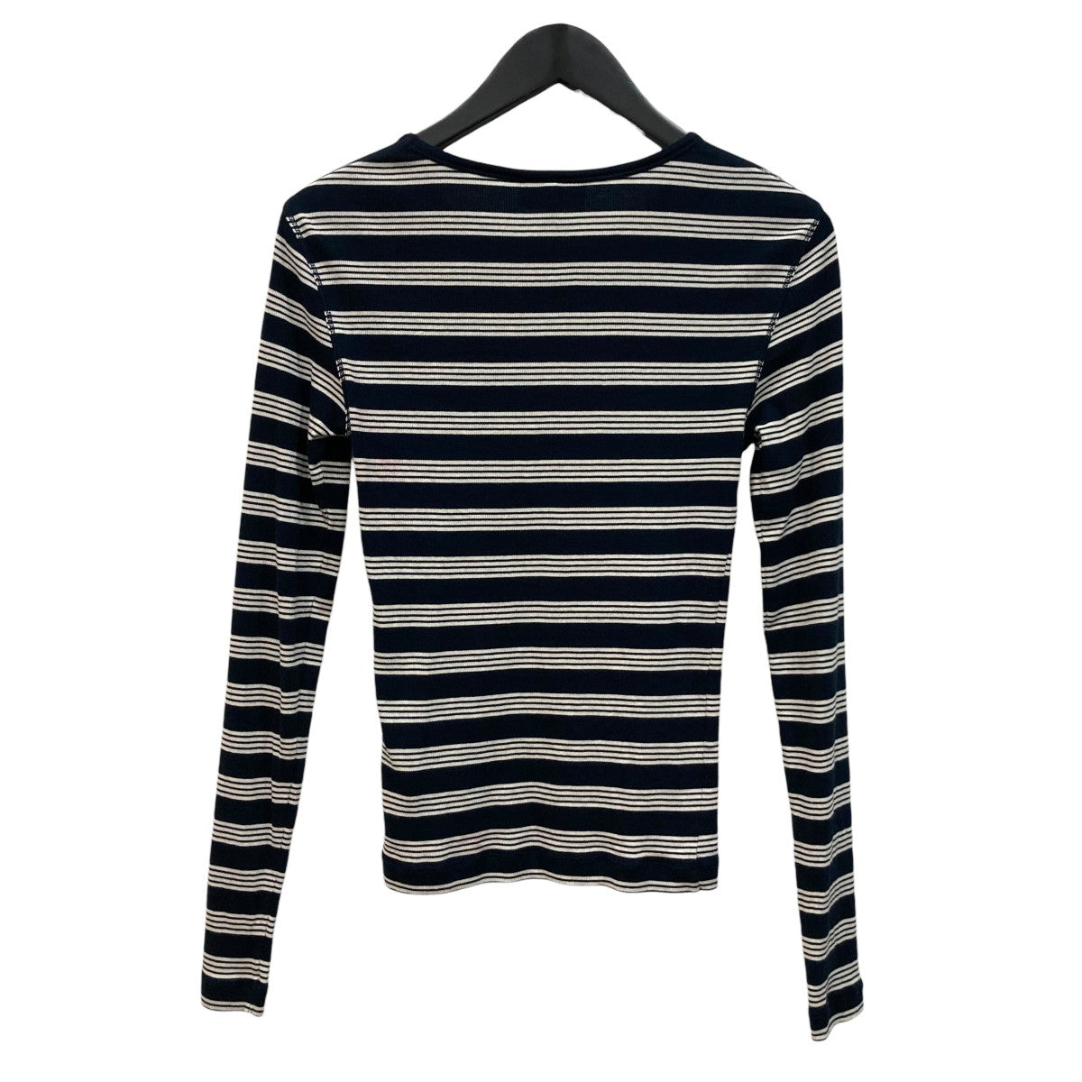 26SSSoft Cotton Stripe Rib Longsleeve長袖カットソーA1050066