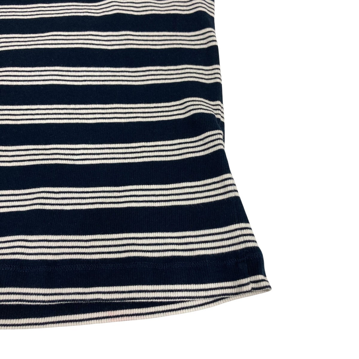 26SSSoft Cotton Stripe Rib Longsleeve長袖カットソーA1050066