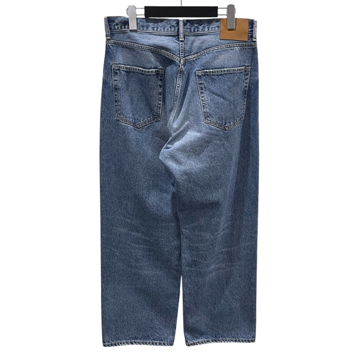 25SS リサイクルコットン ユーズド ワイドフィット デニムパンツ 4120600037