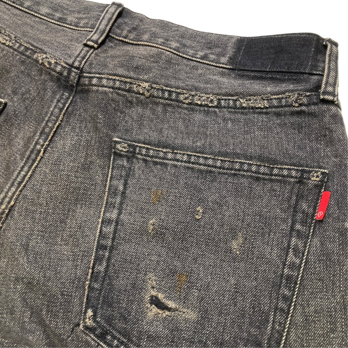 26SSDistressed denim pantsデニムパンツUC1F4503-1