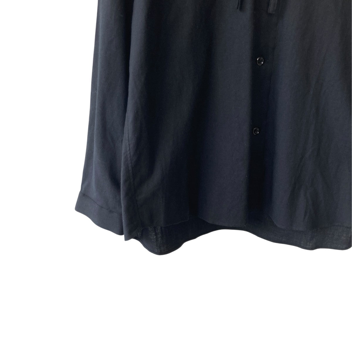 KHADI CALICO HOODED SHIRT長袖シャツパーカー2326-109