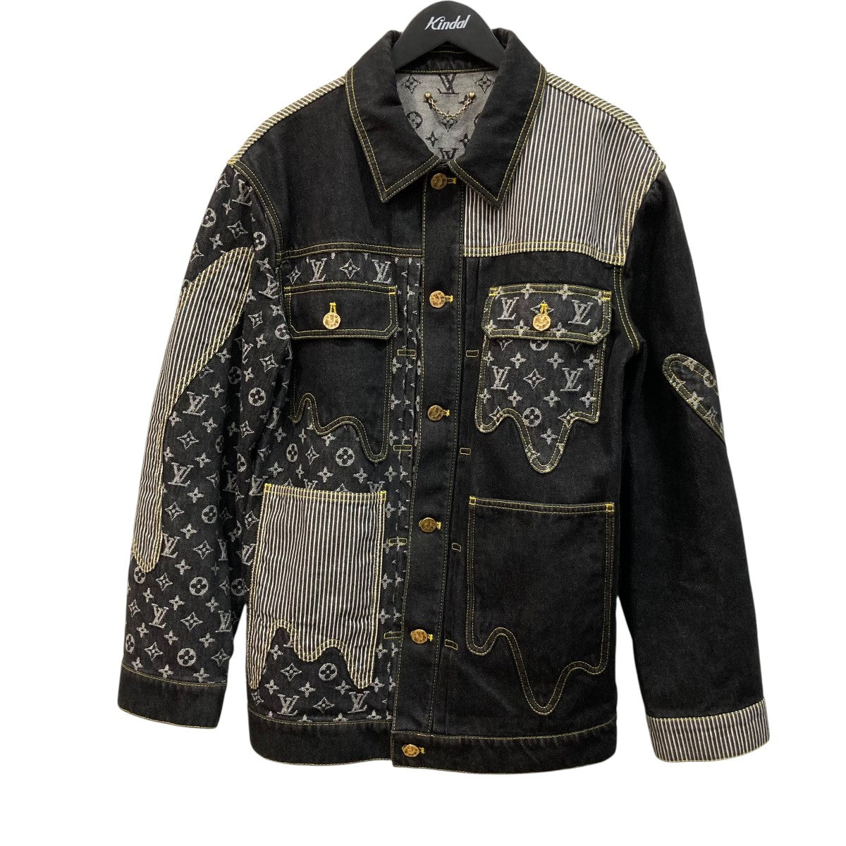 LOUIS VUITTON モノグラムクレイジージャケットHMA20E 古着・中古-1枚目のアイテム画像