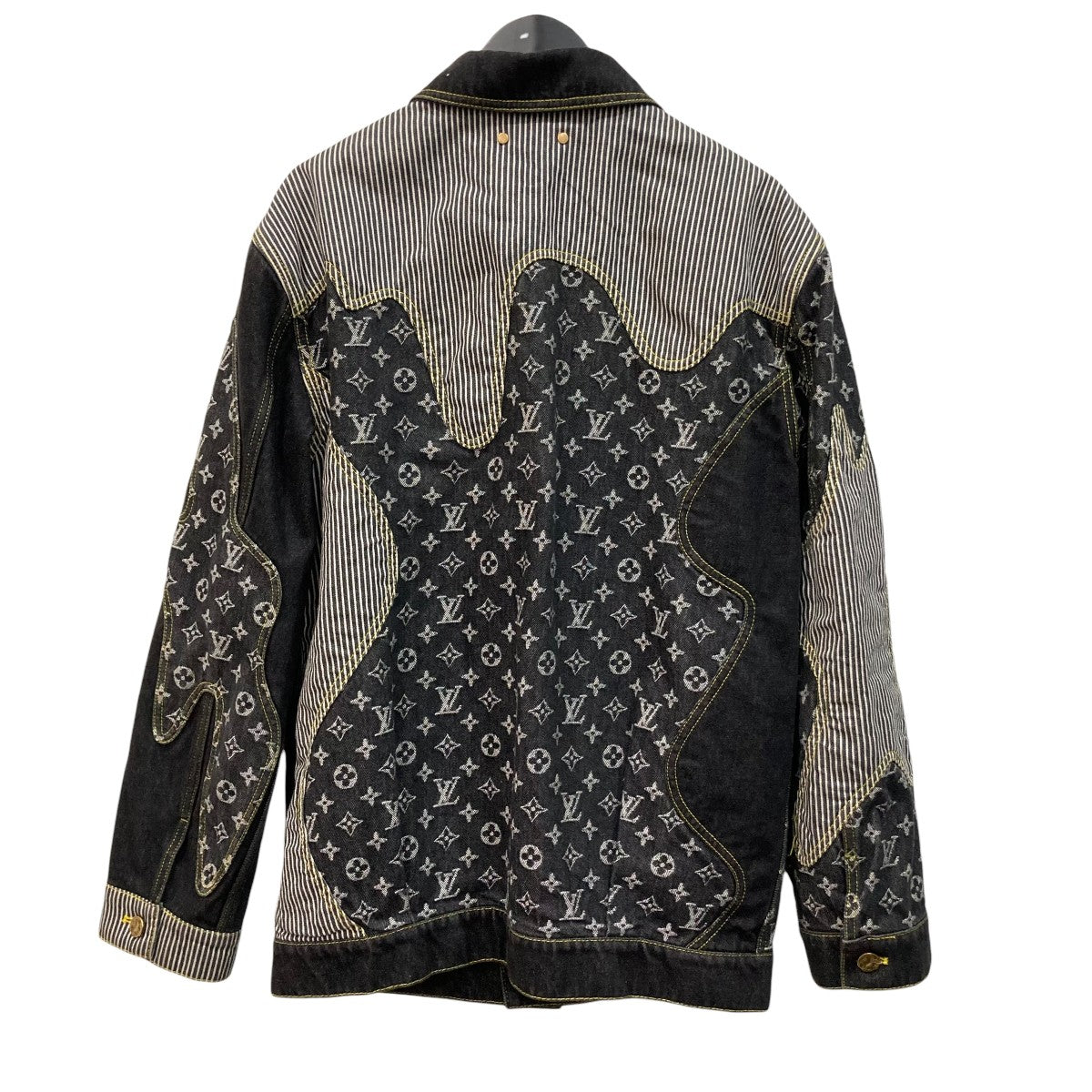 LOUIS VUITTON モノグラムクレイジージャケットHMA20E 古着・中古-3枚目のアイテム画像