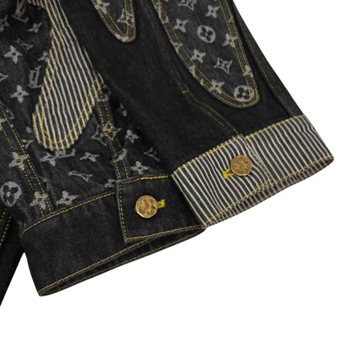LOUIS VUITTON モノグラムクレイジージャケットHMA20E 古着・中古-4枚目のアイテム画像