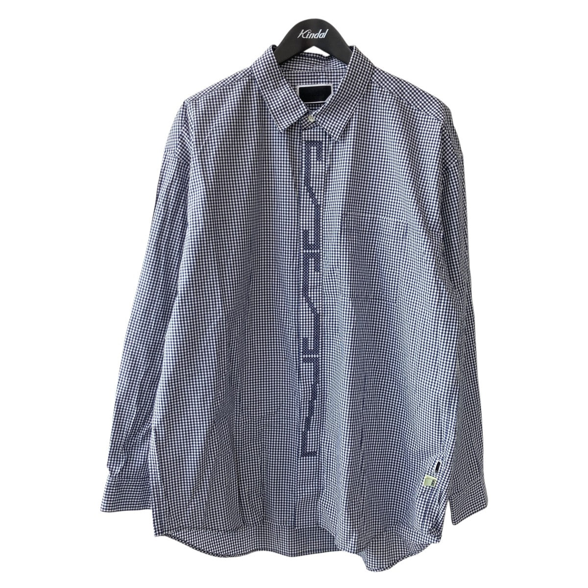25SSSTITCH TEXT SHIRT SSZチェックシャツPD-251-ST-SSZ