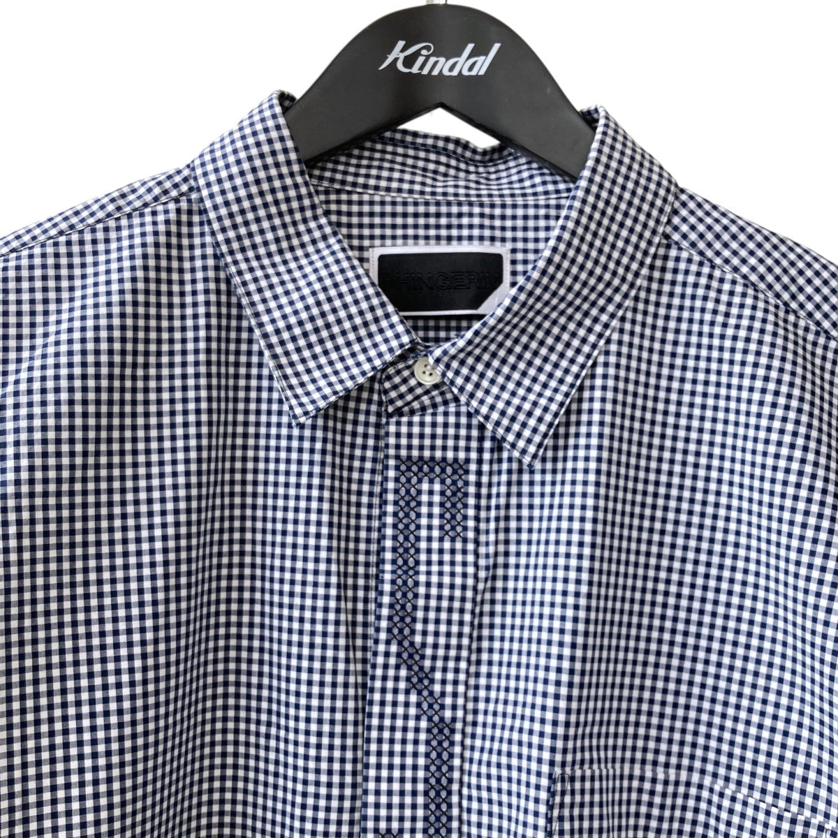 25SSSTITCH TEXT SHIRT SSZチェックシャツPD-251-ST-SSZ