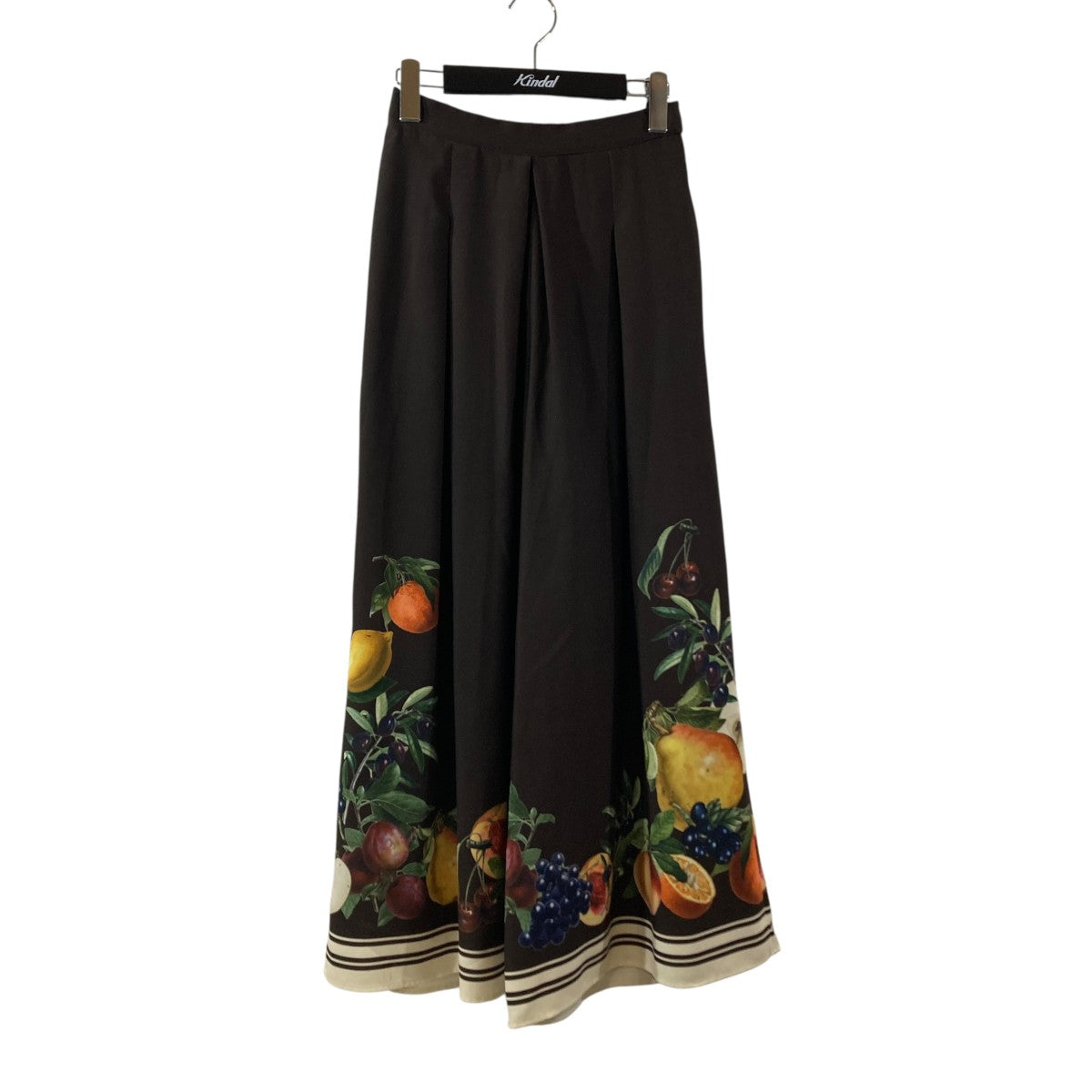 MEDI FRUIT SCARF PATTERN TUCK PANTSパンツ0226108480300