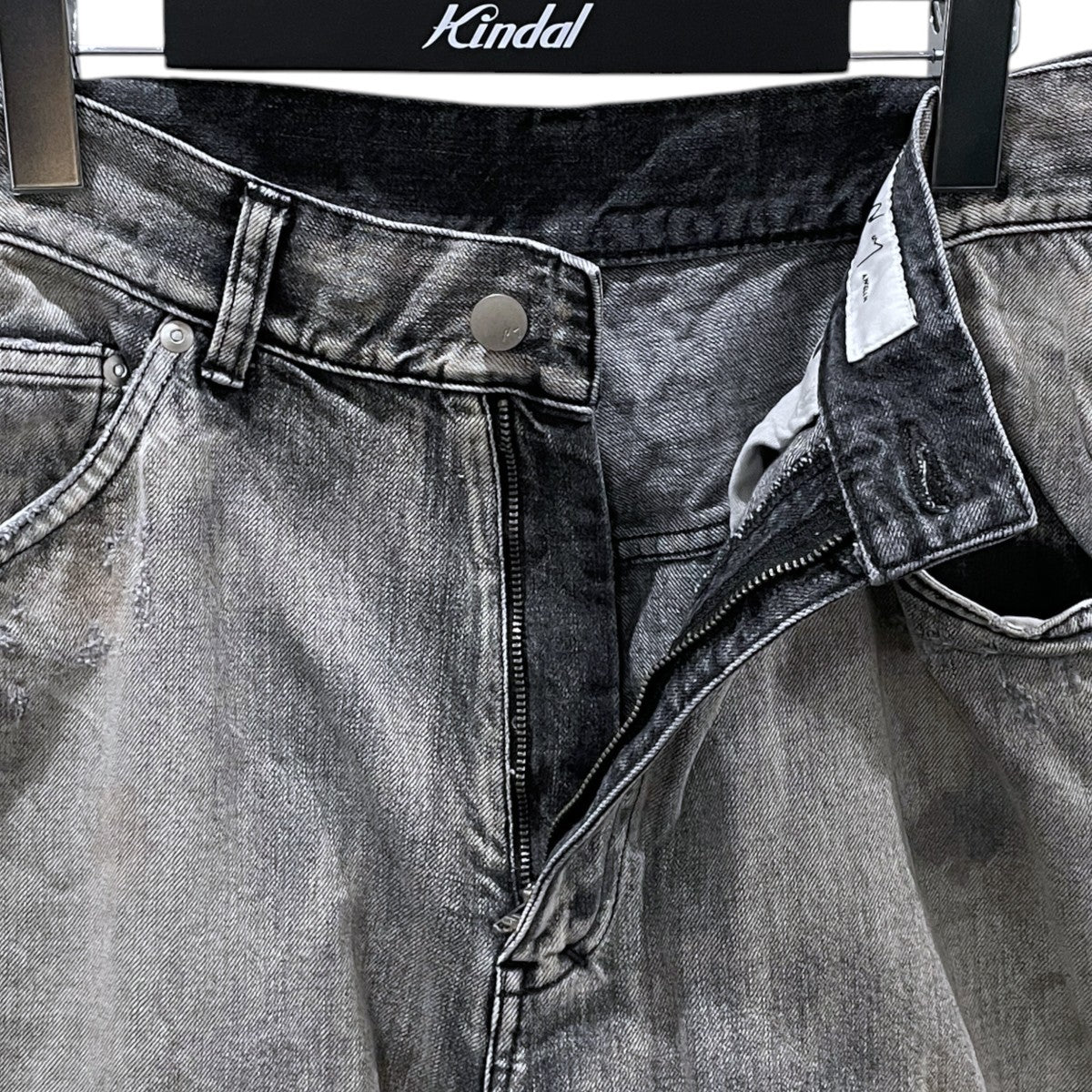 26SS 加工デニムパンツ #01 MIDTAPERED 5P DENIM PANTS ナンバーワン ミッドテーパード ファイブポケット デニムパンツ ANC-#01-26SS