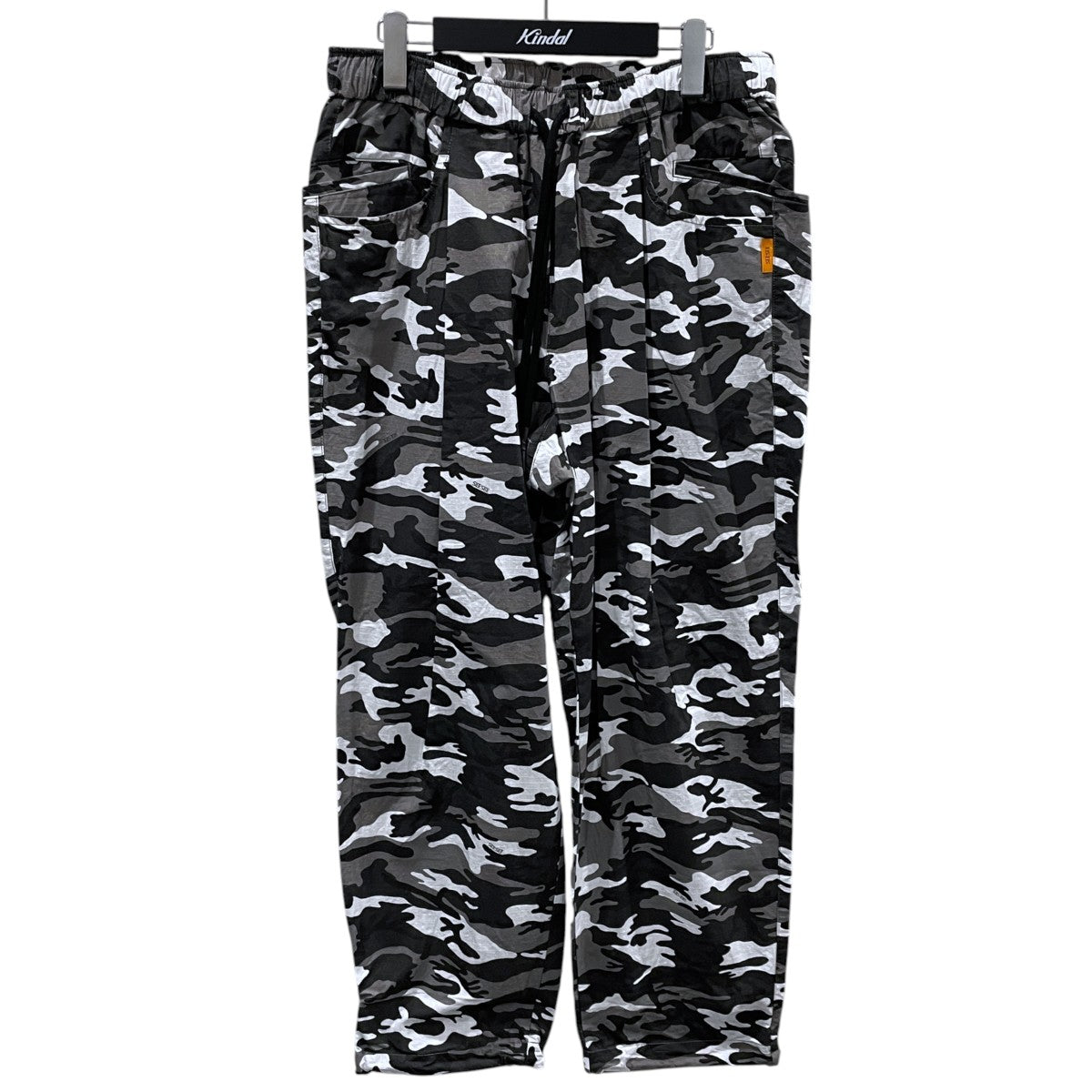 25SS カモフラ柄イージーパンツ WIDE TAPERED EASY PANTS (CITY CAMO) ワイド テーパード イージー パンツ (シティ カモ) BSMA5-SS25-5P02