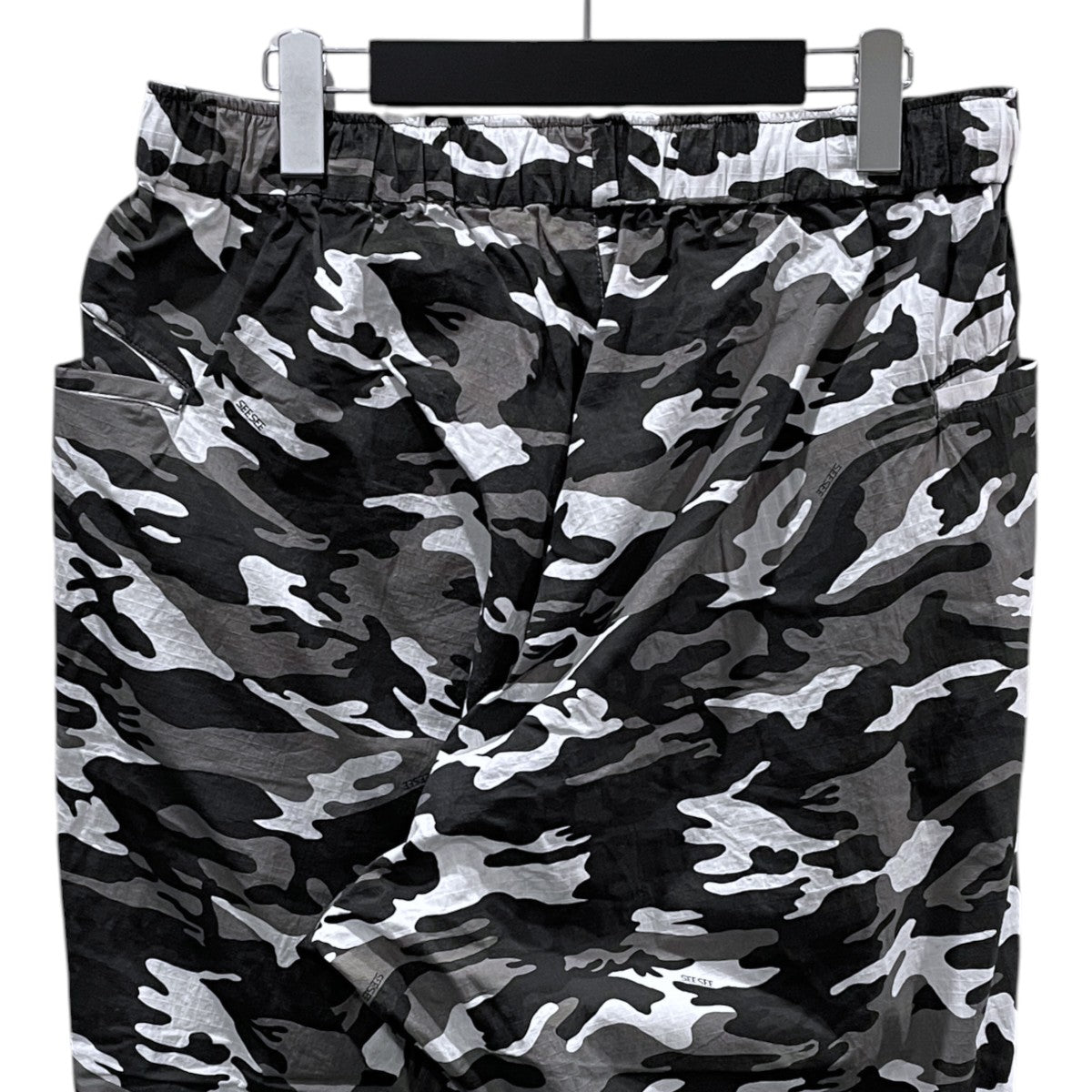 25SS カモフラ柄イージーパンツ WIDE TAPERED EASY PANTS (CITY CAMO) ワイド テーパード イージー パンツ (シティ カモ) BSMA5-SS25-5P02