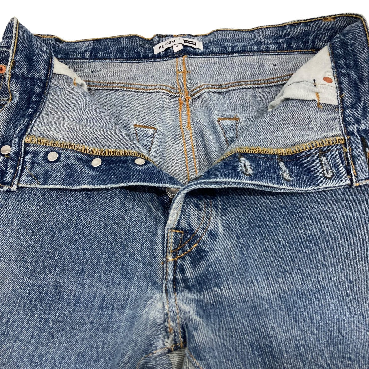 RE／DONE×LEVI’S RIDING JEANデニムパンツ25030510000710 古着・中古-3枚目のアイテム画像