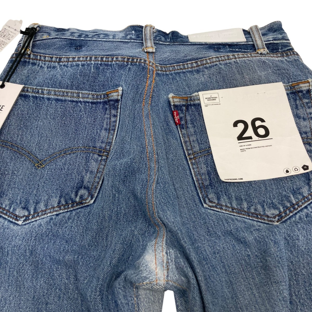 RE／DONE×LEVI’S RIDING JEANデニムパンツ25030510000710 古着・中古-4枚目のアイテム画像