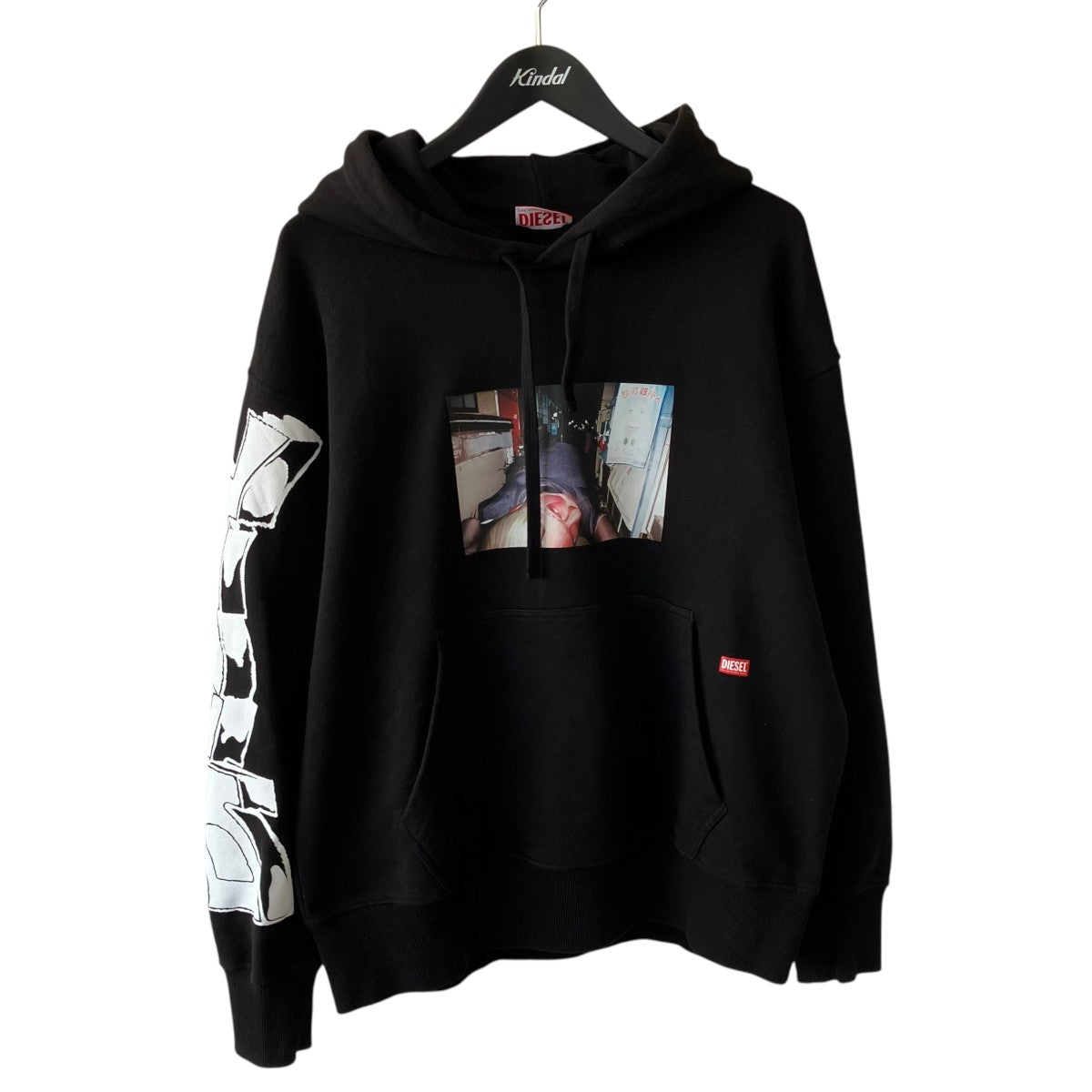 DIESEL A-MACS-HOOD-L3パーカーA03592 古着・中古-1枚目のアイテム画像