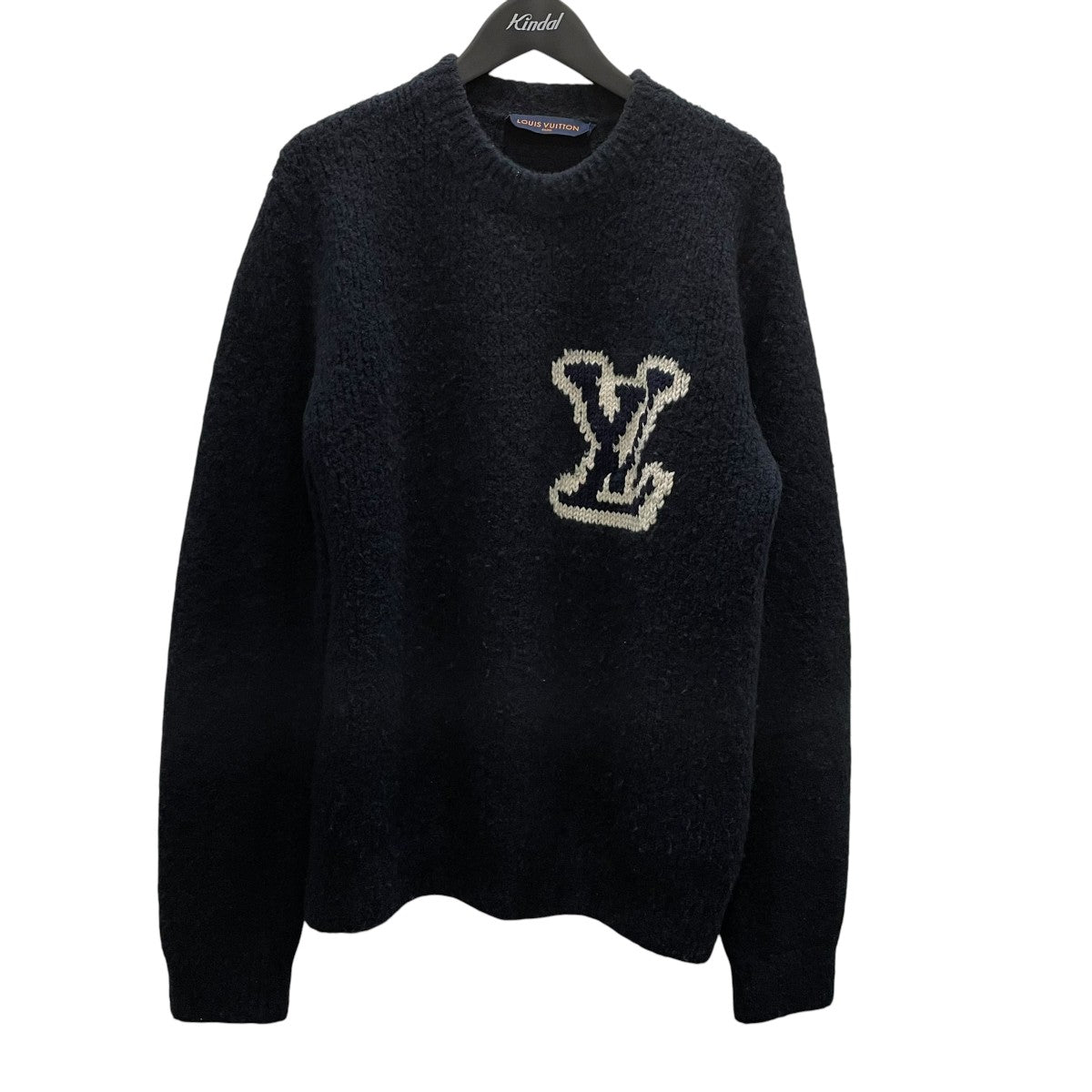 LOUIS VUITTON インタルシアクルーネックセーターHLN43W 古着・中古-1枚目のアイテム画像