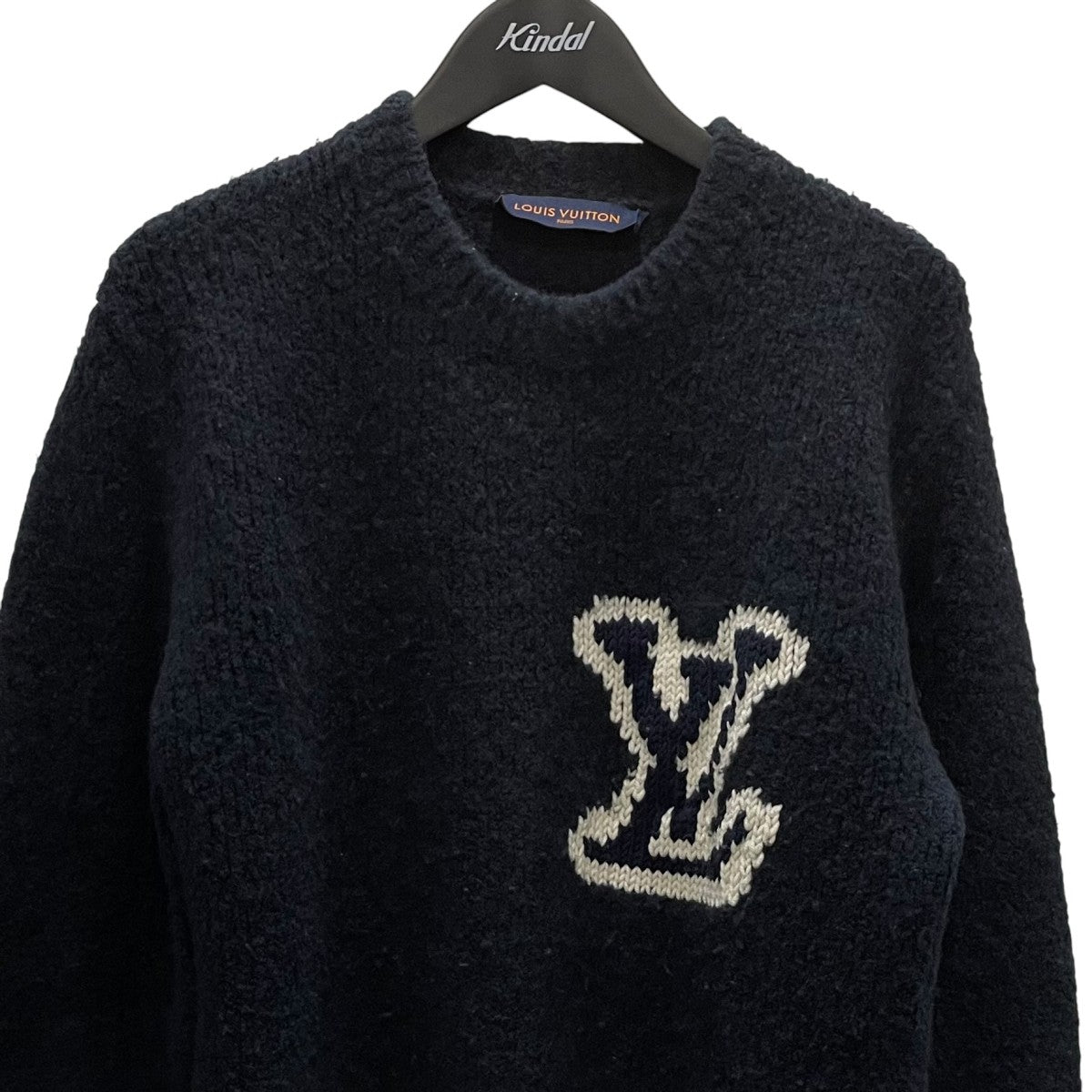 LOUIS VUITTON インタルシアクルーネックセーターHLN43W 古着・中古-2枚目のアイテム画像