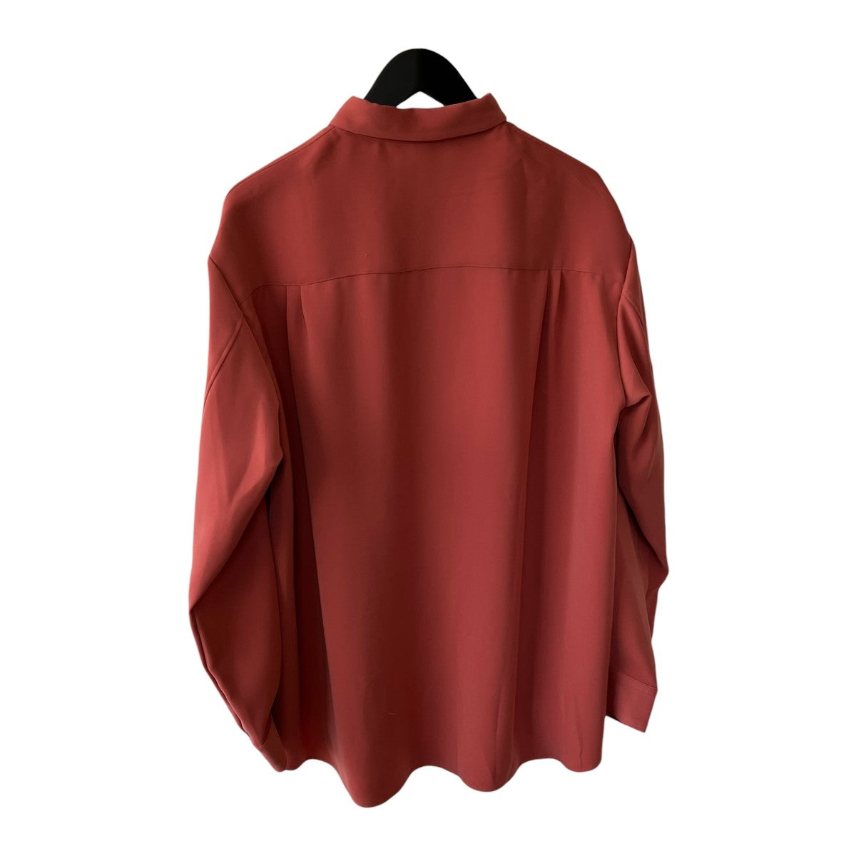 Double satin chin tab shirt長袖シャツ22-AW-018