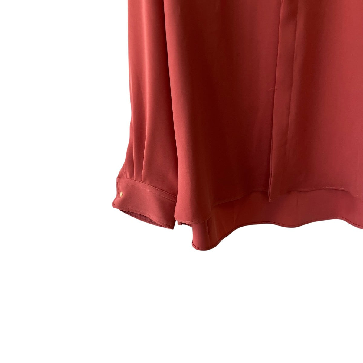 Double satin chin tab shirt長袖シャツ22-AW-018