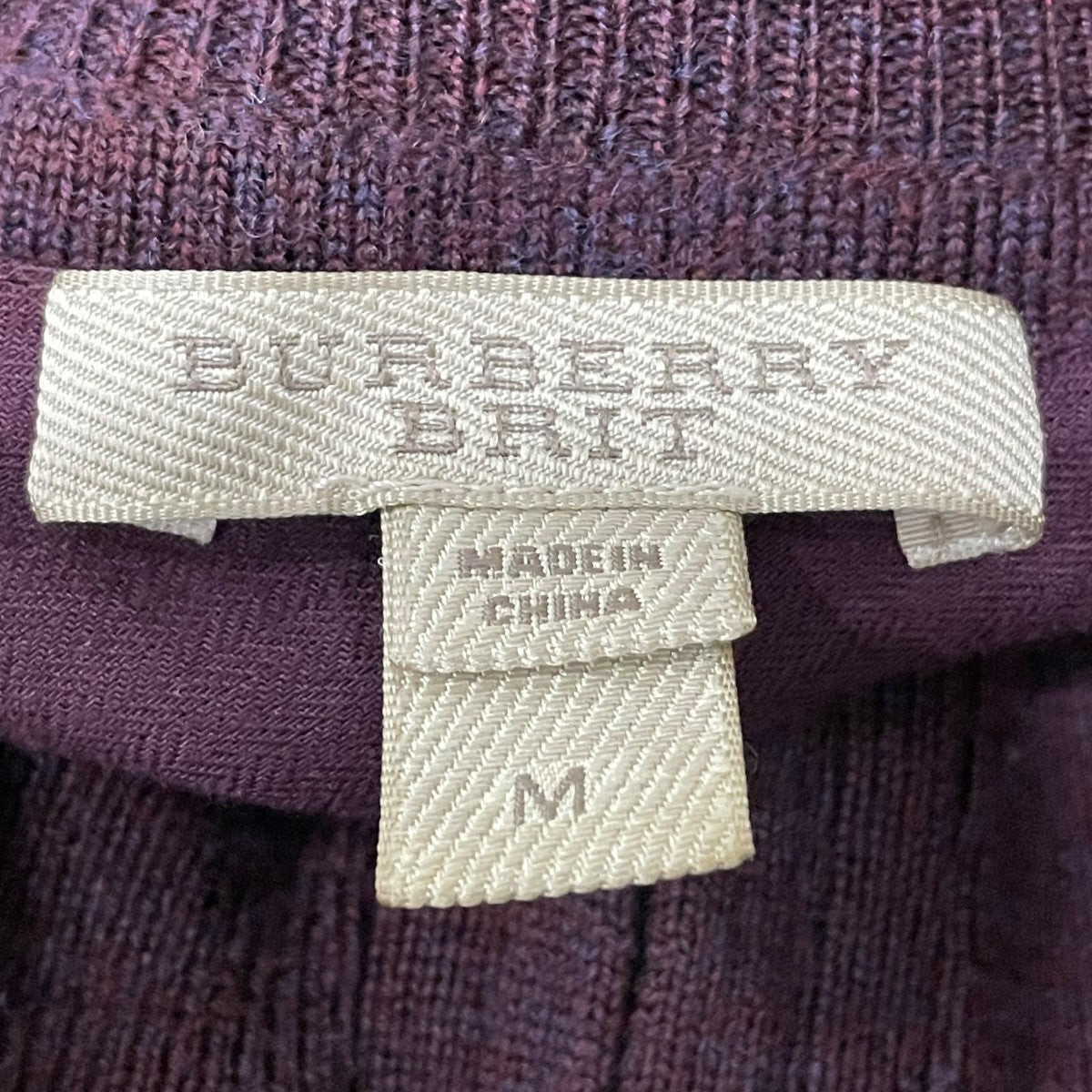 BURBERRY BRIT ニット 古着・中古-7枚目のアイテム画像