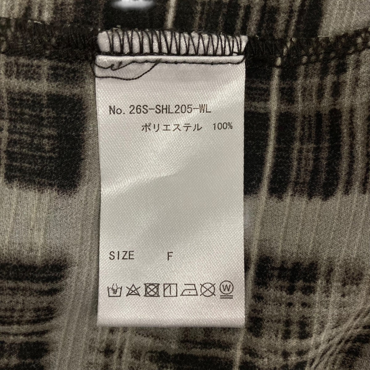 26SS長袖シャツ26SSHL205WL
