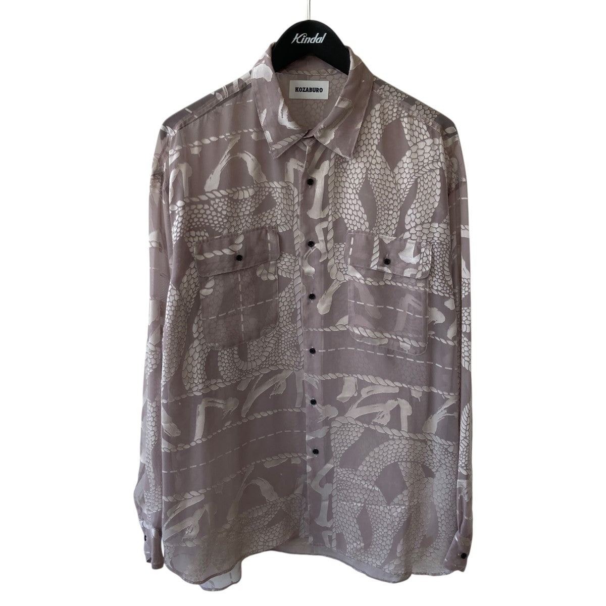 26SSOPAL BOXY FIT FLAP POCKET SHIRT長袖シャツ1318-S-003