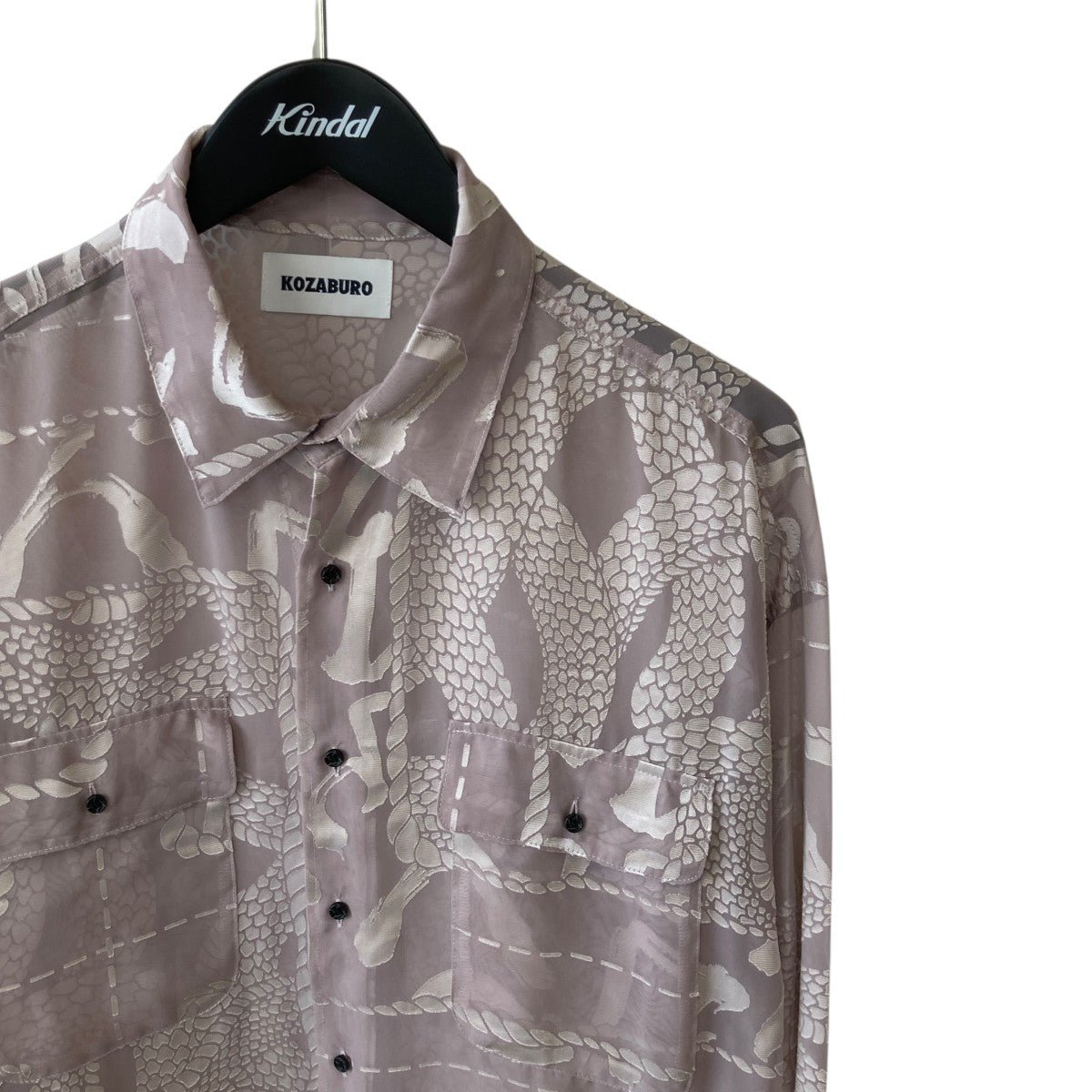 26SSOPAL BOXY FIT FLAP POCKET SHIRT長袖シャツ1318-S-003